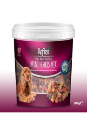 Reflex Semi Moist Mini Kalpli Yarı Yumuşak Köpek Ödül Maması 500 gr