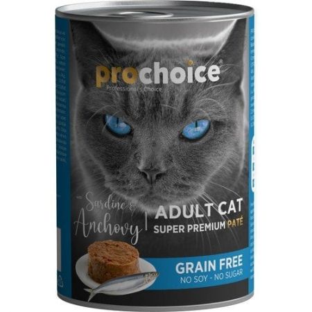 Pro Choice Prochoice Sardalyalı ve Hamsili Yetişkin Kedi Konservesi 400 gr