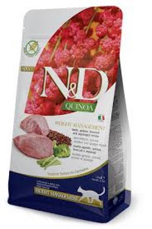 N&D Quinoa Weight Management Kuzu Yetişkin Kedi Maması 1.5 Kg