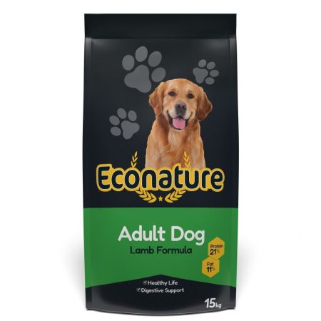 Econature Lamb Formula Kuzu Etli Yetişkin Köpek Maması 15 KG