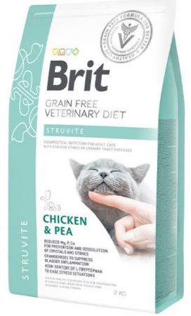 Brit Veterinary Diet Struvite İdrar Yolu Sağlığı Destekleyici Tahılsız Kedi Maması 2 kg