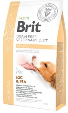 Brit Veterinary Diet Hepatic Karaciğer Yetmezliği olan Köpekler için Tahılsız Köpek Maması 2 kg
