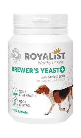 Royalist Dog Brewers Köpekler İçin Sarmısaklı Tüy ve Deri Bakım Tableti 150 Adet