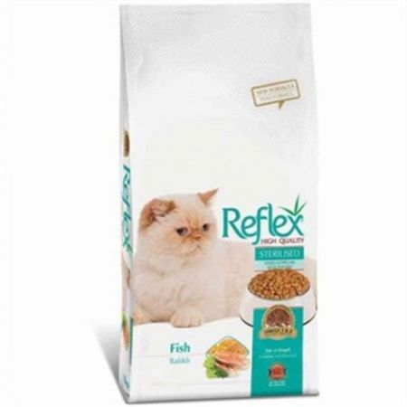 Reflex Sterilised Somon Balıklı Kısırlaştırılmış Kedi Maması 15 Kg