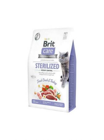 Brit Care Sterilised Ördek ve Hindi Tahılsız Kısırlaştırılmış Kedi Maması 2 kg