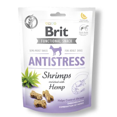 Brit Care Antistress Sakinleştirici Etkili Kenevirli ve Karidesli Köpek Ödül Maması 150 gr