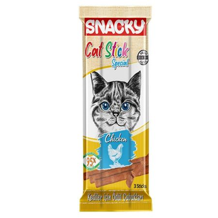 Snacky Kedi Stick Ödül Tavuklu 3*5 Gr