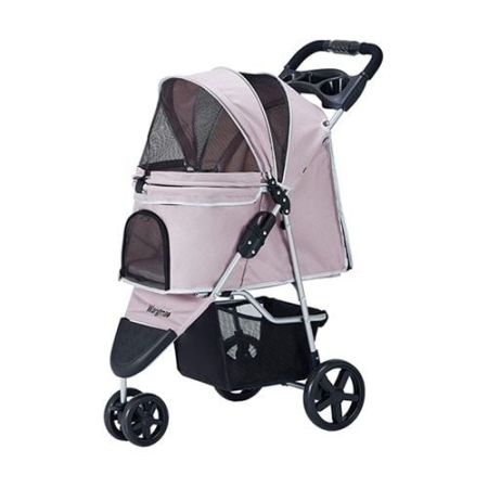 Zampa TriBoro Kedi & Köpek Arabası Pembe, 45x80x90cm