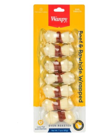 Wanpy Biftek Sargılı Köpek Ödül Maması 85 gr