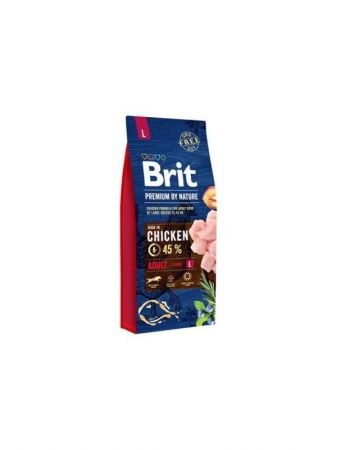 Brit Premium By Nature Adult L Büyük Irk Tavuklu Yetişkin Köpek Maması 15 Kg
