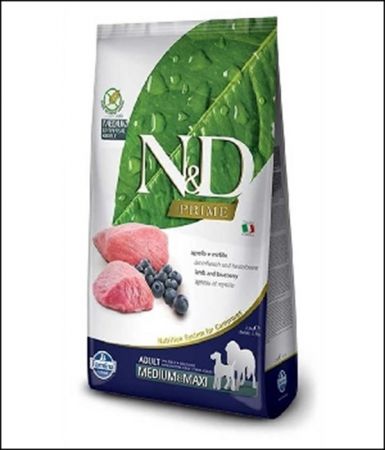 N&D Prıme Dog Kuzu&Yaban Mersini Adult Med&Maxı 12 Kg