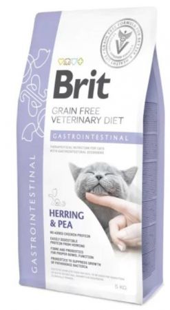 Brit Veterinary Diet Gastrointestinal Sindirim Sistemi Destekleyici Tahılsız Kedi Maması 5 Kg