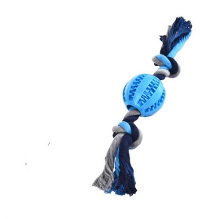 Zampa Dental Toplu Diş İpi Köpek Oyuncağı, Mavi 28cm