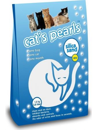 Cat's Pearls Silica Kedi Kumu - 1,6 kg