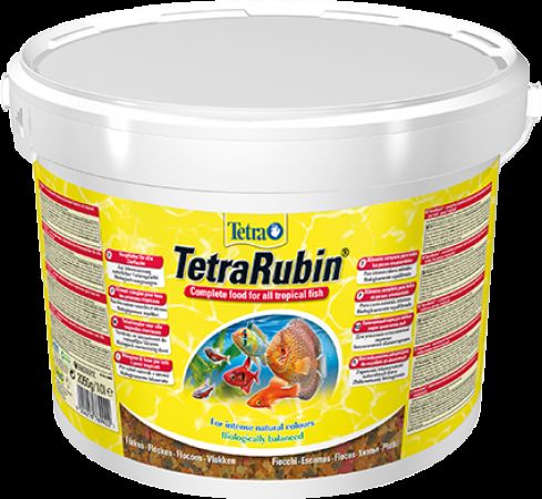 Tetra Rubin Akvaryum Kova Balık Yemi 10 Lt