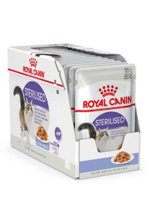 Royal Canın Jelly Sterilised Kısırlaştırılmış Yaş Kedi Maması 12 Adet 85 gr