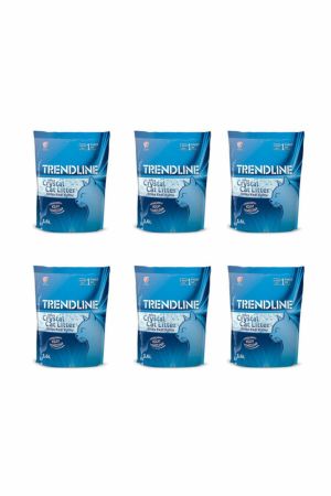 Trendline Tozsuz Silika Kedi Kumu 3.6 Lt X6 Adet