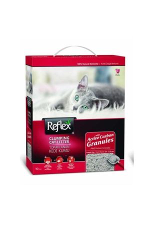 Reflex Granül Aktif Karbonlu Topaklanan Kedi Kumu 10 lt