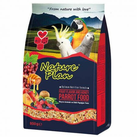 Nature Plan Papağan Yemi 800 gr