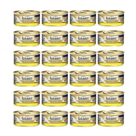 Gourmet Gold Kıyılmış Tavuklu Yaş Kedi Maması 85 Gr X 24 Adet