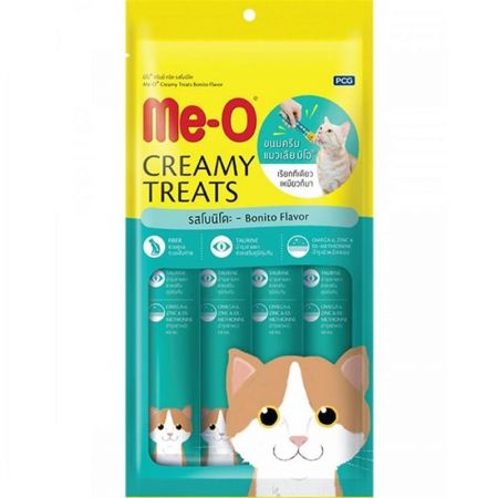 ME-O CREAMY TREATS KEDİ ÖDÜLÜ PALAMUT ETLİ 4X15 GR