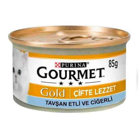 Gourmet Gold Çifte Lezzet Tavşan&Ciğer 85gr