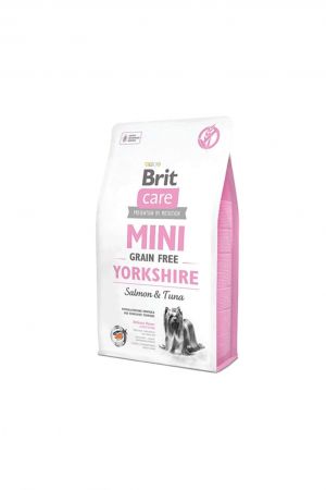 BRİT CARE TAHILSIZ MİNİ YORKSHİRE SOMONLU KÖPEK MAMASI 2 KG