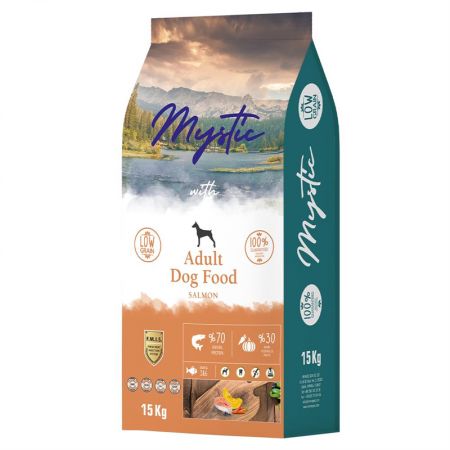 Mystic Az Tahıllı Somonlu Yetişkin Köpek Maması 15 kg