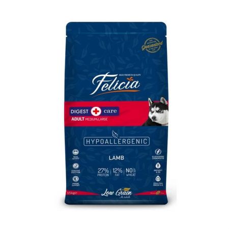 Felicia Kuzu Etli Yetişkin Köpek Maması 15 kg