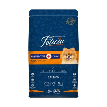 Felicia HypoAllergenic Somonlu Küçük Irk Düşük Tahıllı Yetişkin Köpek Maması 3 kg