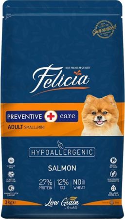 Felicia HypoAllergenic Somonlu Küçük Irk Düşük Tahıllı Yetişkin Köpek Maması 6 kg