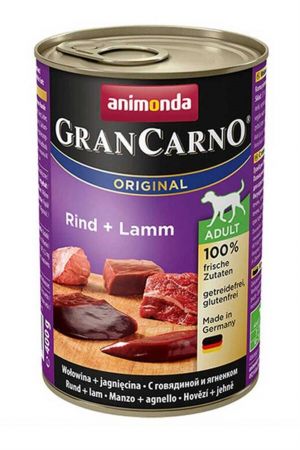 Animonda Gran Carno Sığır ve Kuzu Etli Köpek Konservesi 400 Gr