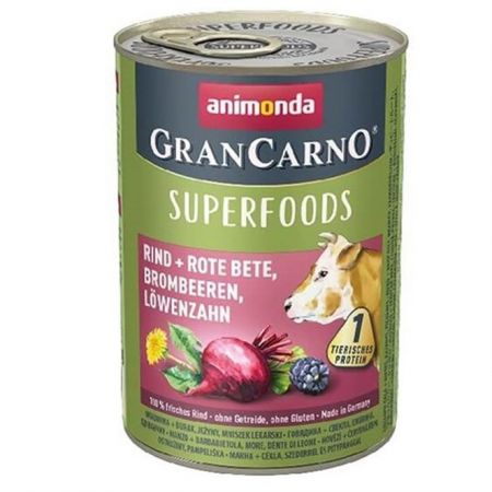 Animonda Gran Carno Sığır Etli Yetişkin Köpek Konservesi 400 Gr