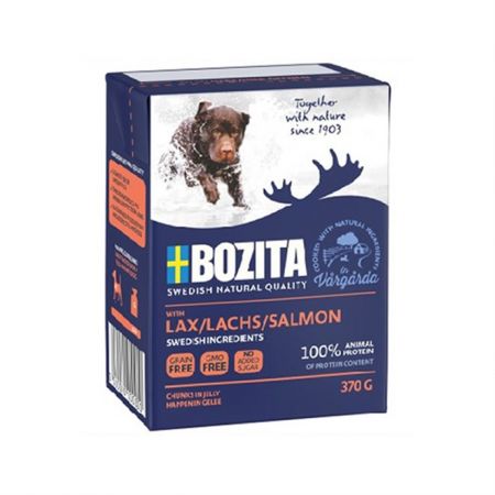 Bozita Somon Balıklı Tahılsız Köpek Konservesi 370 gr
