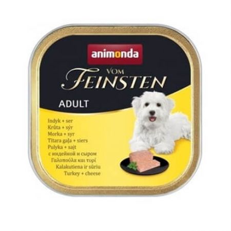 Animonda Hindili Peynirli Köpek Konserve Maması 150 Gr