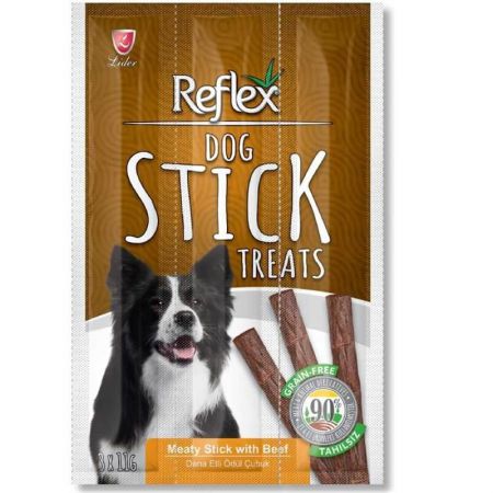 Reflex Biftekli Köpek Ödül Çubuğu  11 Gr 3 Adet