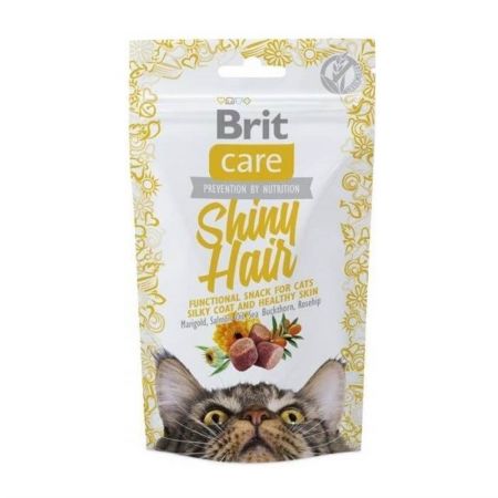 Brit Care Cat Snack Shiny Hair Kedi Ödülü 50 gr