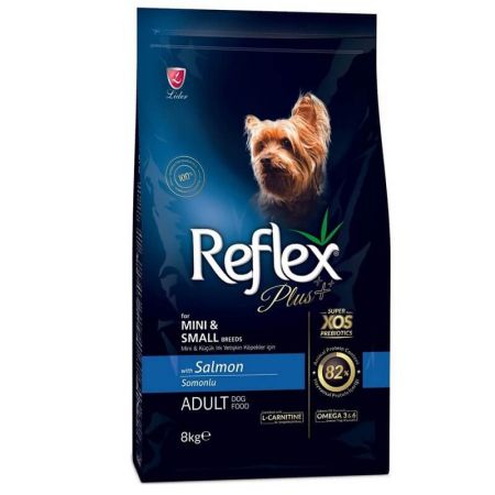 Reflex Plus Somonlu Küçük Irk Yetişkin Köpek Maması 8 kg