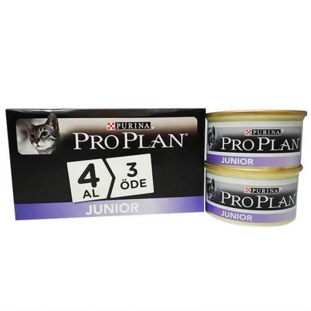 Proplan Junior 85 Gr Kedi Konservesi 4 Al 3 Öde