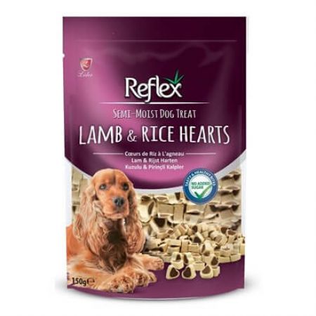 Reflex Hearts Treats Kuzulu Köpek Ödül Kemiği  150 Gr