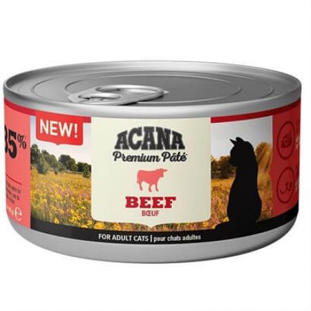 Acana Premium Biftekli Ezme Kedi Konservesi 85 gr