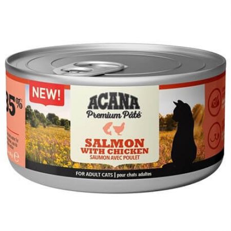 Acana Premium Somonlu Tavuklu Ezme Kedi Konservesi 85 gr