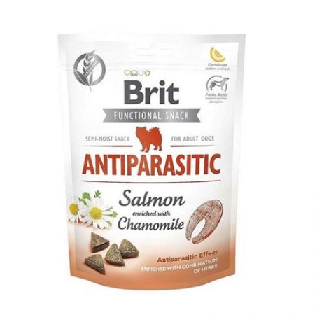 Brit Care Function Snack Antiparasitic Somonlu Köpek Ödülü 150gr