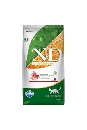 N&D Prime Tavuklu ve Narlı Tahılsız Yavru Kedi Maması 10kg