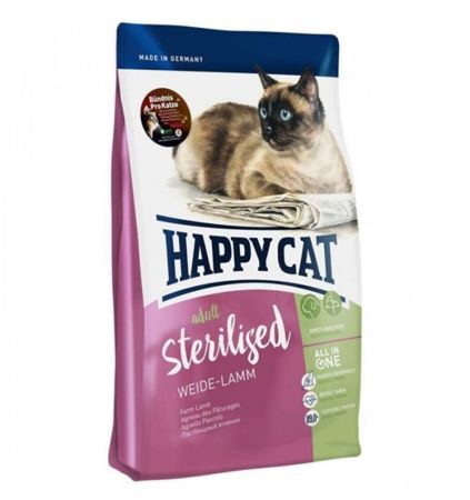 HAPPY CAT STERİLİSED LAMB KUZU KISIRLAŞTIRILMIŞ KEDİ MAMASI 1,3 KG