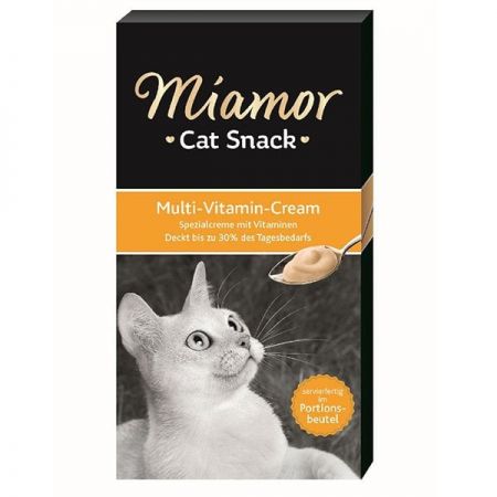Miamor Cream Multi Vitaminli Kedi Ödülü  6 x 15 gr