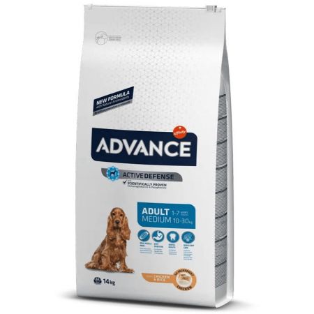 Advance Adult Medium Tavuklu Orta Irk Yetişkin Köpek Maması 14 Kg