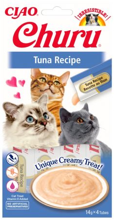 Ciao Churu Cream Ton Balıklı Sıvı Kedi Ödül Maması 4x14gr