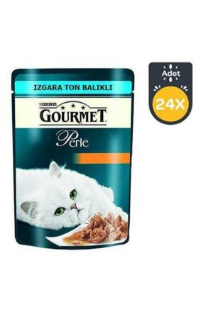 Gourmet Perle Izgara Ton Balıklı Kedi Konserve 85 gr 24'lü