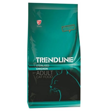 Trendline Kısırlaştırılmış Tavuklu Kedi Maması 15 Kg